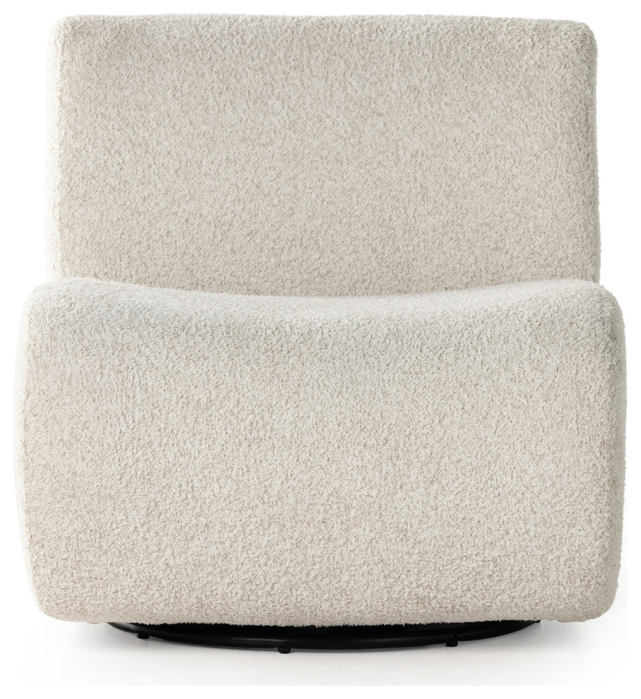 Siedell Swivel Chair, Sheldon Ivory