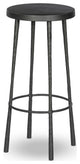 Westwood Stool Hammered Gunmetal, Dark Gunmetal, Bar