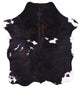 6' 6" X 5' 1" Natural Cowhide Rug C1831