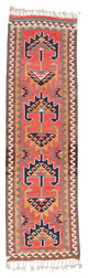 Vintage Turkish Kilim Runner 3' 5" x 11' 5", 41 in. x 137 in.