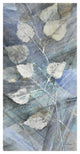 "Silver Leaves I" Digital Paper Print by Albena Hristova, 38"x74"