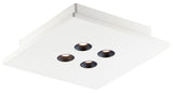 ET2 Peg 4-Light LED Flush Mount E25012-WT, White