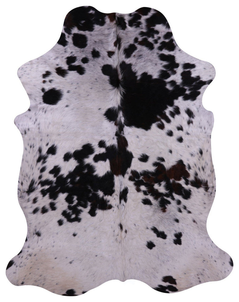 7' 1" X 5' 8" Natural Cowhide Rug C2403