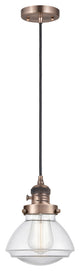 INNOVATIONS 201CSW-AC-G322-LED 1-Light Mini Pendant Antique Copper