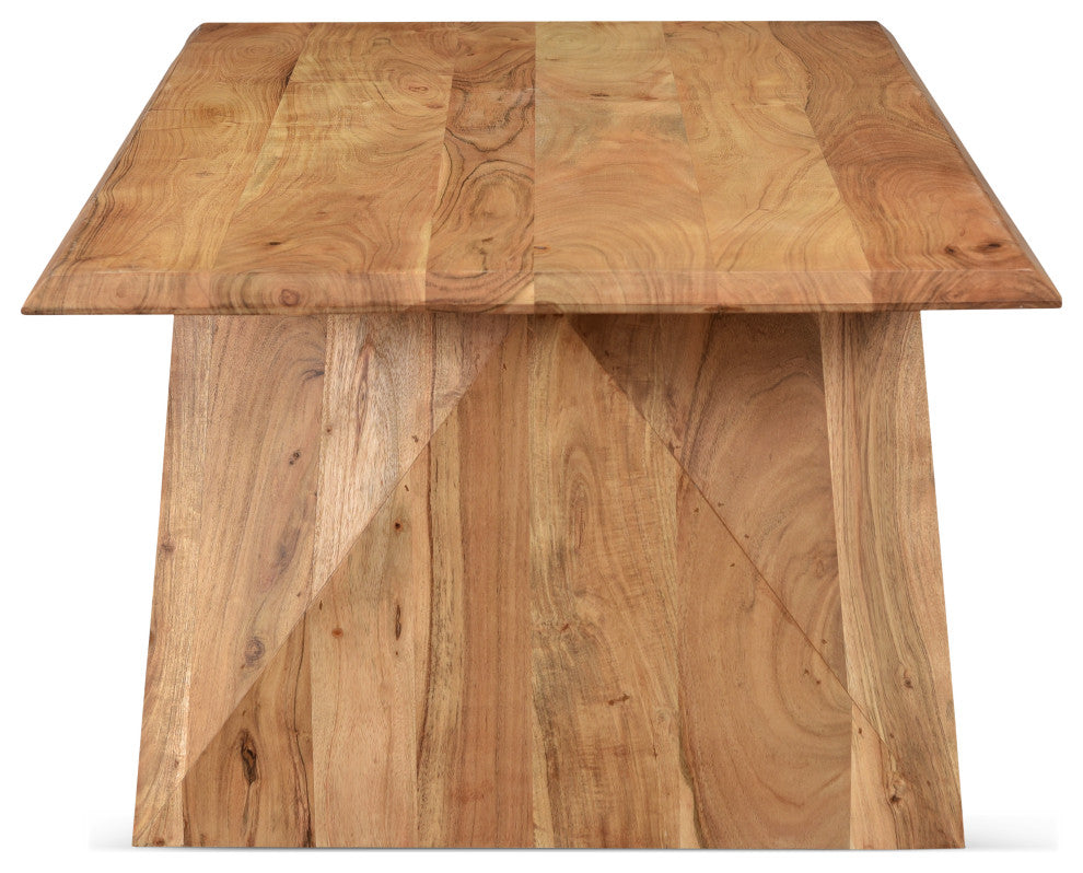 Live Edge Angled leg Coffee Table