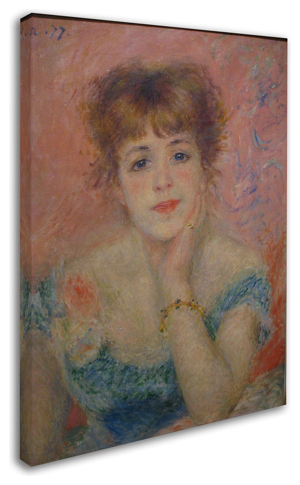 Renoir 'Actree Jeane Samary' Canvas Art, 24 x 18