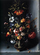 Jacob Woutersz Vosmaer Still-Life of Flowers With a Fritillary Wrapped Canvas