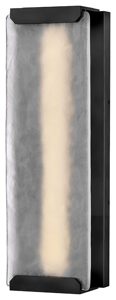 Hinkley Zayde Large Wall Mount Lantern, Black