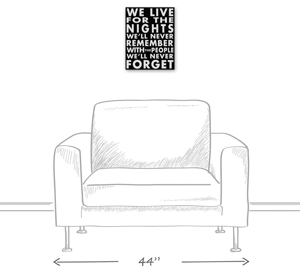 Why We Live Wall Art, Canvas