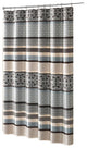 Madison Park Princeton Jacquard Shower Curtain, Blue