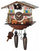 River City Clocks 62-07QM 12 Melody Cottage Bench and Tree