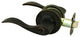 Cosmas 80 Series Keyed Entry Door Lever, Oil Rubbed Bronze