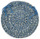 Colonial Mills Chair Pad West Bay Blue Tweed Chair Pad