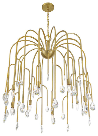 Anholt 8-Light Chandelier, Noble Brass