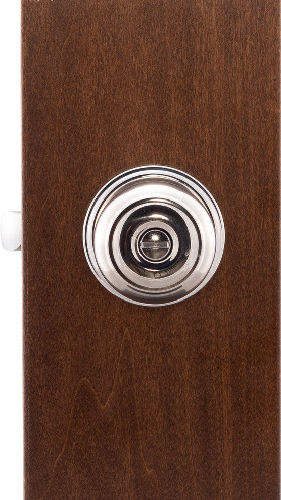 Privacy Knob, Polished Stainless