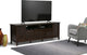 Warm Shaker SOLID WOOD 72" TV Media Stand For TVs up to 80", Dark Tobacco Brown