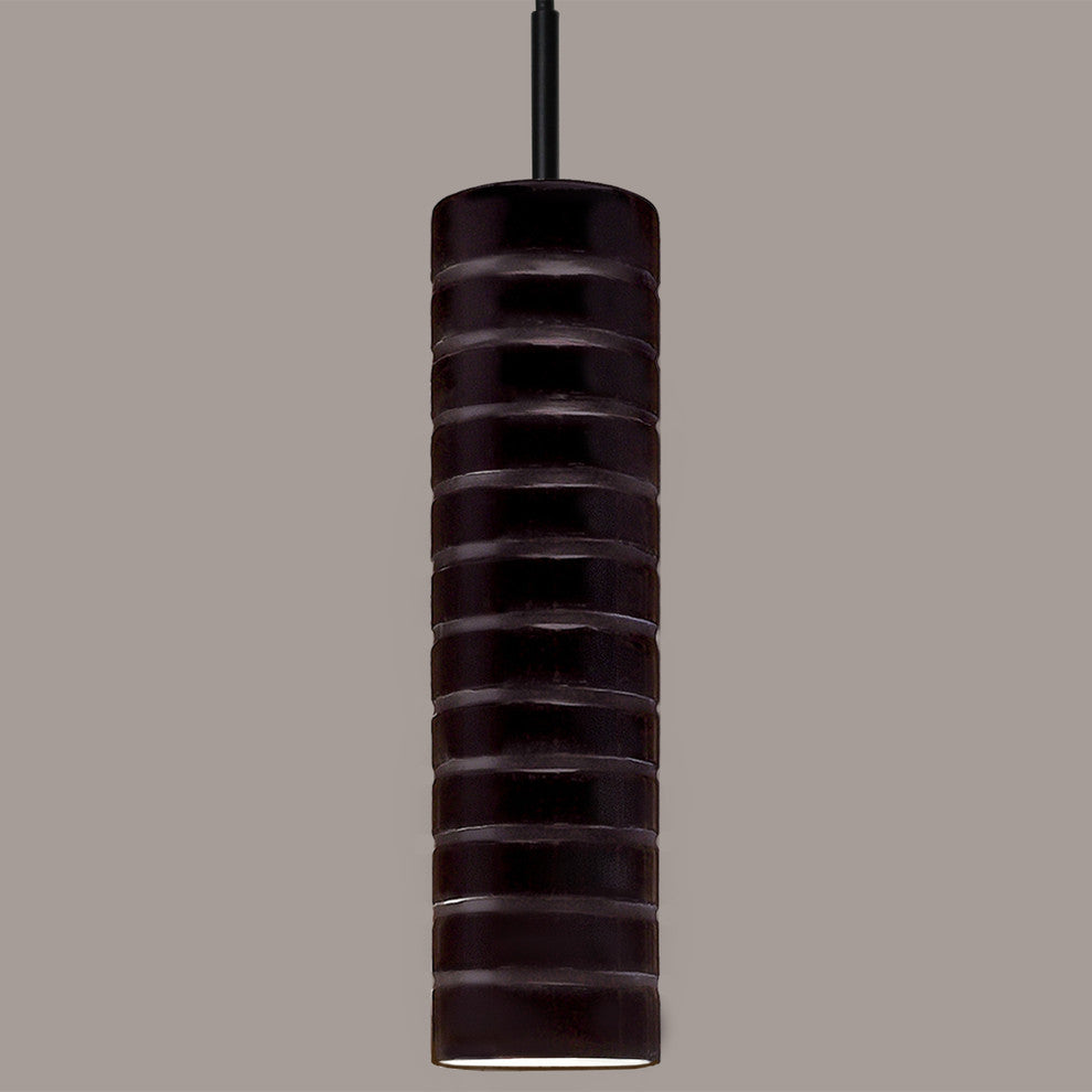 Strata Mini Pendant, Slate Black