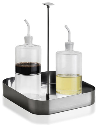 Stile By Pininarina Condiment Set 2-Piece Set Mirror