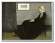 Whistlers Mother Yellow Black Classical Painting, 16"x20"
