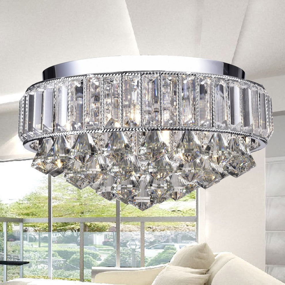 Theia 4-Light Flush Mount