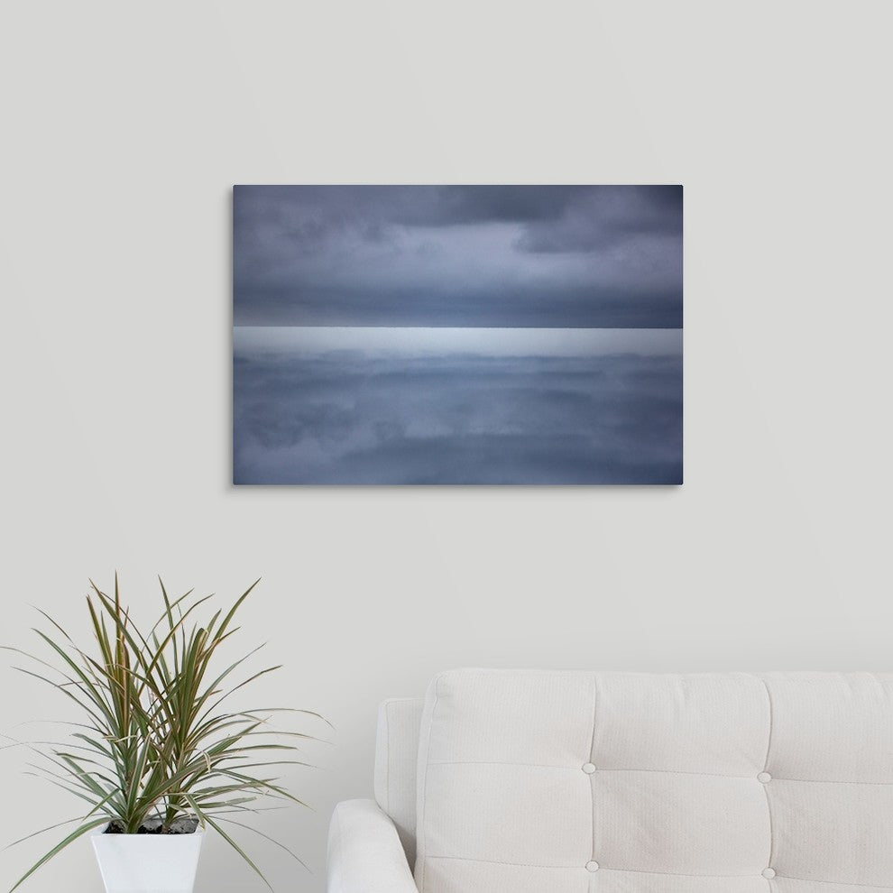 "On Arctic Seas" Wrapped Canvas Art Print, 24"x16"x1.5"