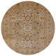 Ahgly Company Indoor Round Mid-Century Modern Area Rugs, 5' Round