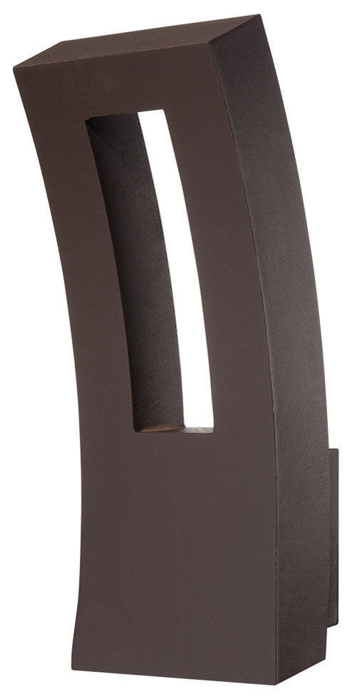 Modern Forms Dawn LED Wall Light, Bronze, 16"
