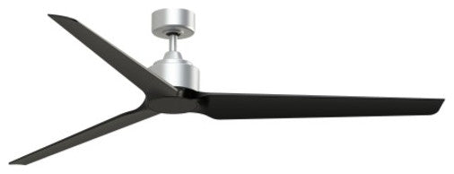 Fanimation TriAire Custom-KIT-72 TriAire Custom 72" 3 Blade - Silver / Black