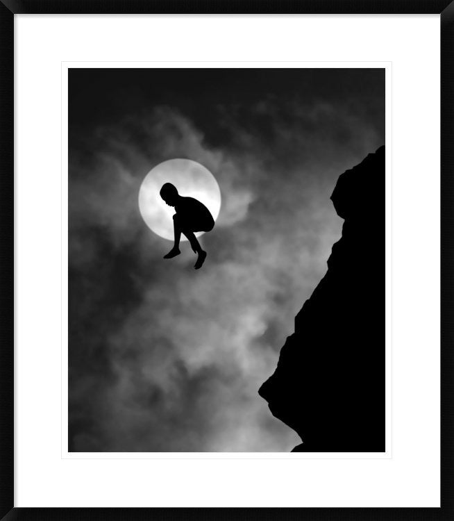 "Adrenaline" Framed Digital Print by Hengki Lee, 26x30"