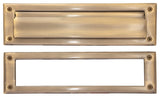 Mail Slot 3-5/8"x13", Antique Brass
