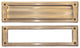 Mail Slot 3-5/8"x13", Antique Brass