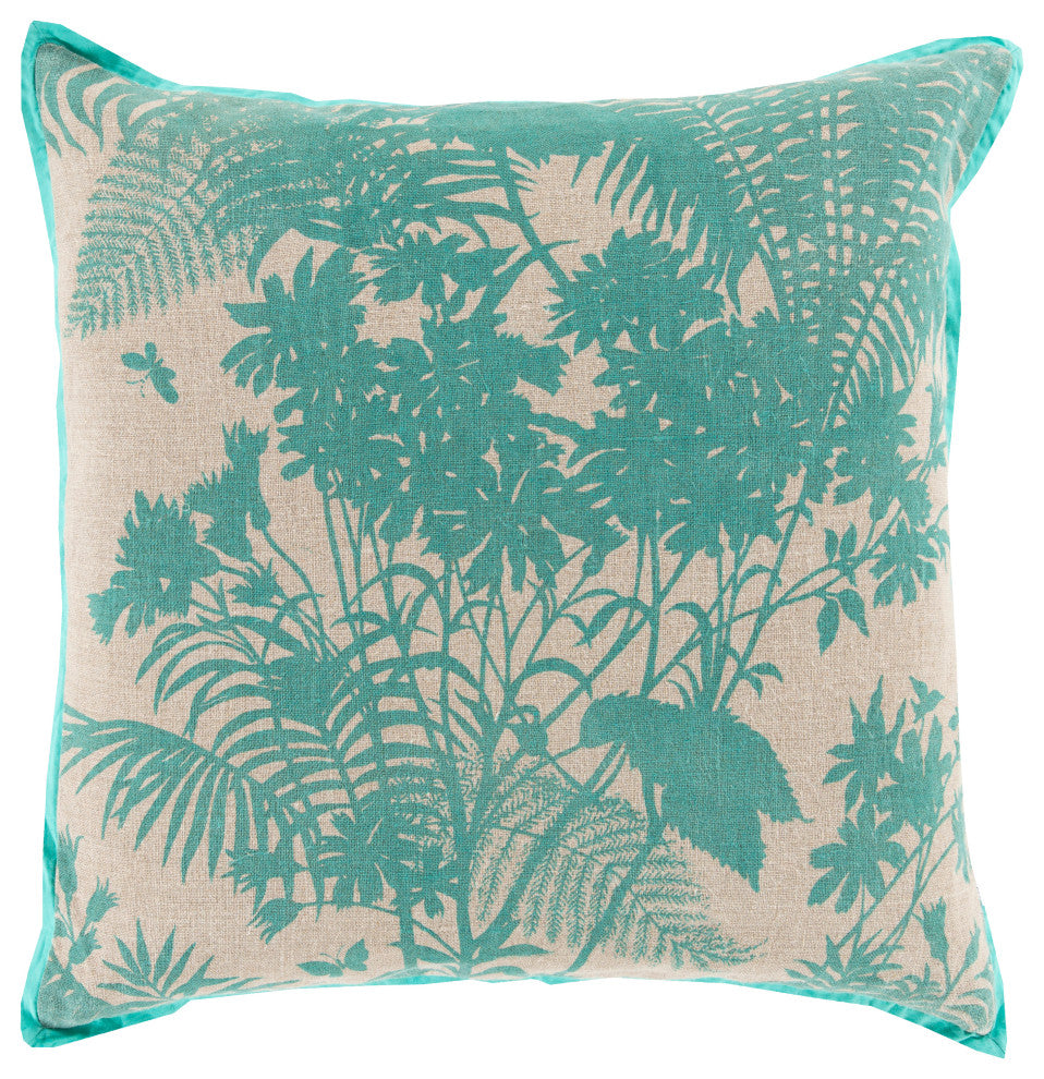 Surya Shadow Floral FBS-001 20" x 20" Pillow Kit