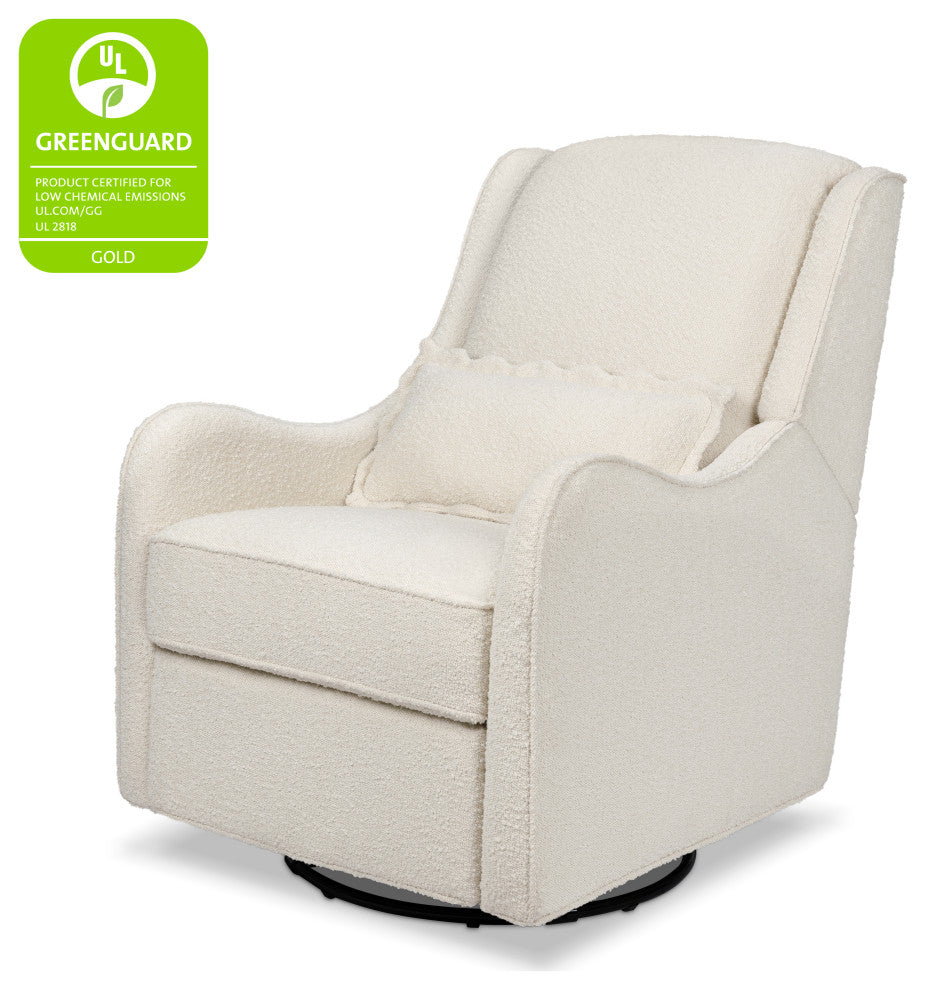 Devon Recliner and Swivel Glider, Ivory Boucle