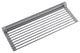 KIBI Multipurpose Stainless Steel Roll Up Drain Tray, 17"