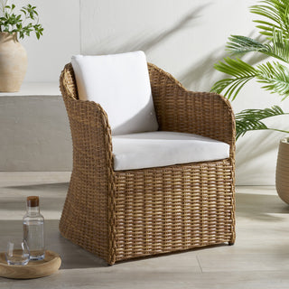 Safavieh Couture Melbourne Wicker Dining Chair