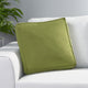 Bernadette Indoor Square Water Resistant 18" Throw Pillow, Green