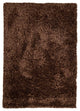 Orchid Contemporary Area Rug, Dark Brown, 7'9" Round