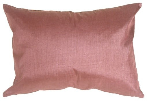 Pillow Decor, Silk Odyssey Plum Pillow, 14"x20"