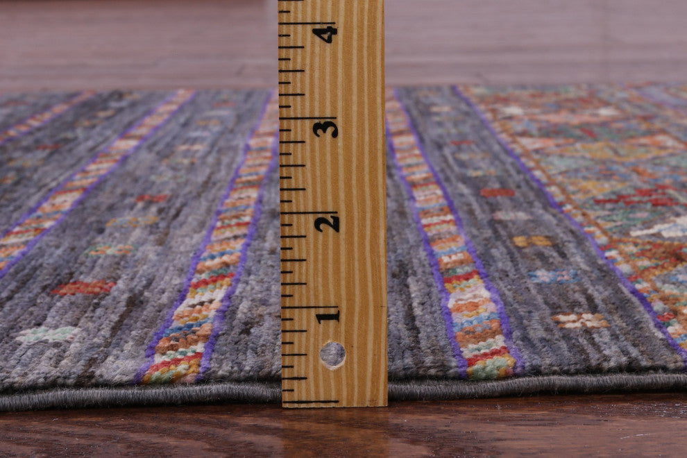 Runner Khorjin Super Kazak Hand Knotted Rug 2' 9" X 7' 2" - Q12380