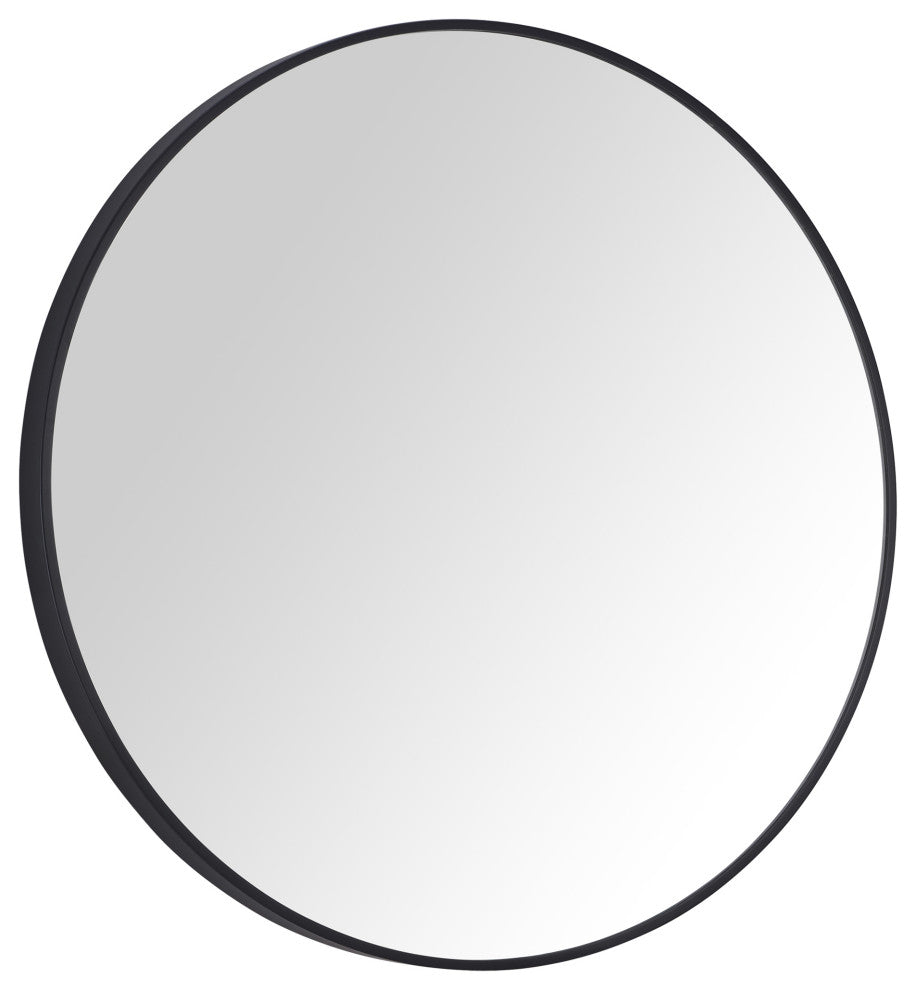 Avanity Avon 24" Mirror, Matte Black