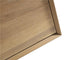 Ashley 36'' Floating Vanity, Acrylic Top, White Oak