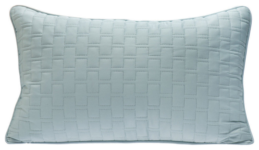 BedVoyage Luxury 100% Rayon Viscose Bamboo Quilted Decorative Pillow