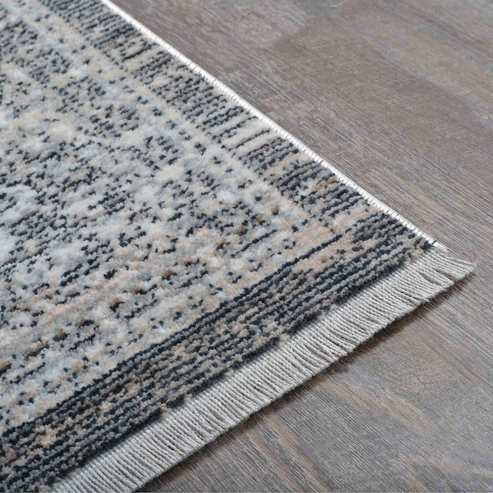 MACHINE MADE POLYESTER AREA RUGS  -Multicolor, Oriental ,Rugs for Living Room
