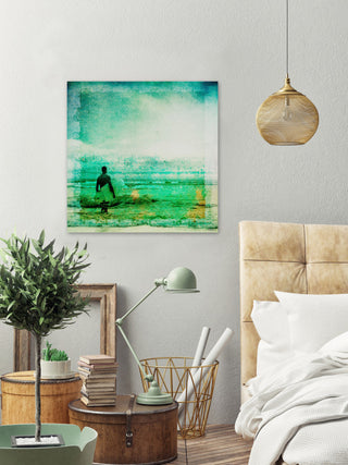 "County Line" Fine Art Canvas Print, 40"x40"