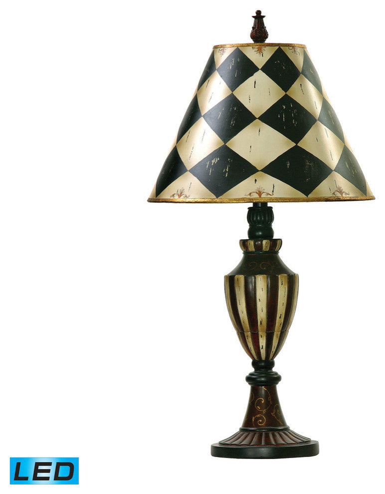 Dimond Lighting 91-342-LED Harlequin 1-Light Table Lamp