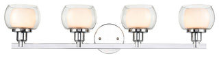 Innovations 330-4W-PC-CLW 4-Light Bath Vanity Light, Polished Chrome