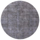 Ahgly Company Indoor Round Mid-Century Modern Area Rugs, 6' Round