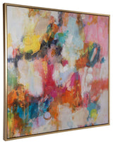 Uttermost 32374 A Colorful Mindset 44" x 44" Framed Abstract - Multicolored