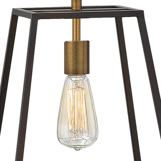 Hinkley Fulton Small Open Frame Pendant, Bronze
