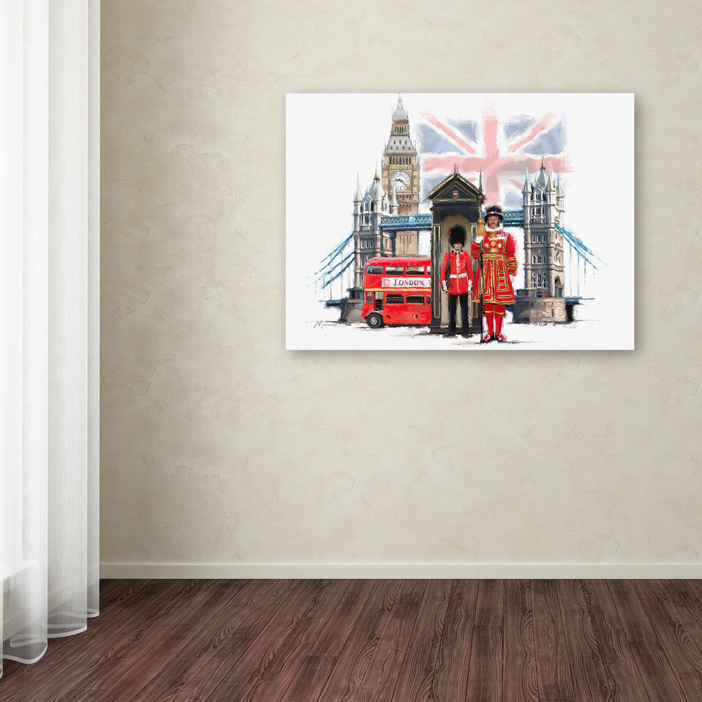 The Macneil Studio 'London' Canvas Art, 14" x 19"
